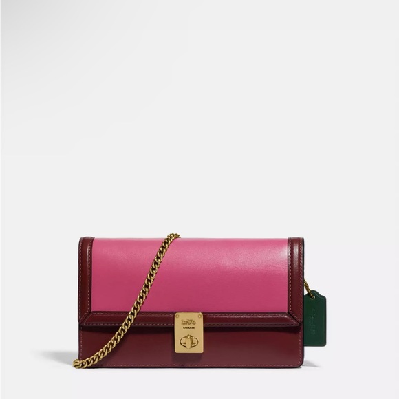 Coach Handbags - COACH Color Block Clutch